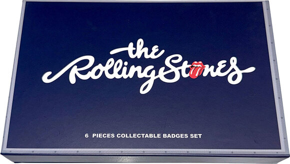 Кръпка / значка The Rolling Stones Tongues Evolution 2 Значка 35 mm - 2