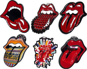 Кръпка / значка The Rolling Stones Tongues Evolution 2 Значка 35 mm - 3