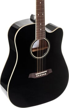 Akustická gitara Pasadena PDC-300 Black Akustická gitara (Poškodené) - 6