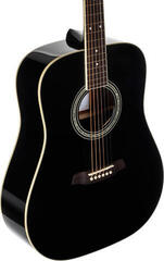 Dreadnought Guitar Pasadena PD-350 Black Dreadnought Guitar - 3