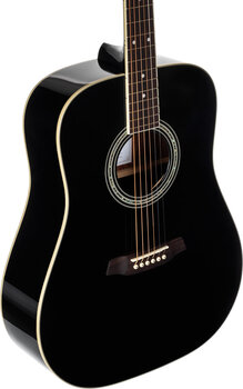 Dreadnought Guitar Pasadena PD-350 Black Dreadnought Guitar - 4