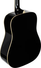 Dreadnought Guitar Pasadena PD-350 Black Dreadnought Guitar - 4