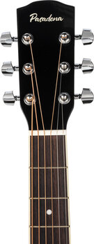 Dreadnought Guitar Pasadena PD-350 Black Dreadnought Guitar - 6