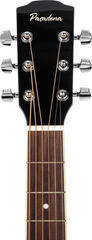 Jumbo Guitar Pasadena PJC-350 Black Jumbo Guitar - 5