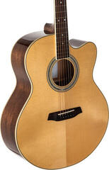 Jumbo akoestische gitaar Pasadena PJC-500 All Solid Natural Gloss Jumbo akoestische gitaar - 3