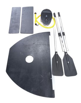 Надуваема лодка Gladiator Надуваема лодка B420AL Dark Gray 420 cm (Повреден) - 15