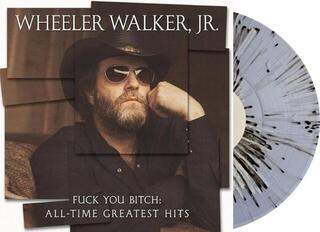 Płyta winylowa Wheeler Walker Jr. - Fuck You Bitch: All-Time Greatest Hits (Black and Gray Splattered) (LP) - 1