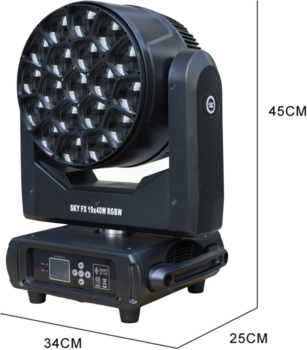 Wash Light4Me SKY FX 19x40W RGBW Wash - 8