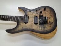 Schecter Reaper-6 FR Charcoal Burst Električna kitara