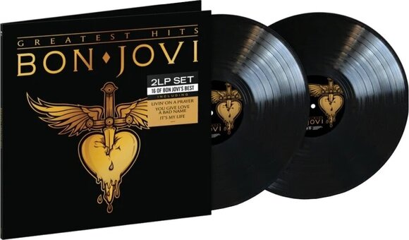 Set de regalo Bon Jovi - Greatest Hits (2 LP) SET XL 40-45 - 3