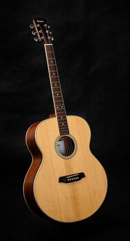 Guitare acoustique Jumbo Pasadena PJ-250 Open Pore Natural Guitare acoustique Jumbo (Comme neuf) - 8