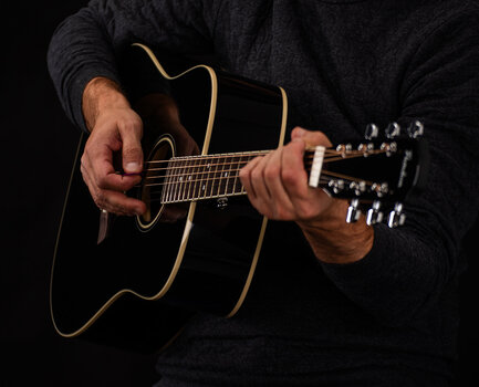 Akustická gitara Pasadena PD-300 Black Akustická gitara - 10