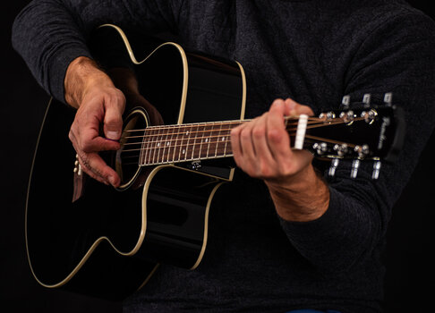 Akustická kytara Jumbo Pasadena PJC-300 Black Akustická kytara Jumbo - 10