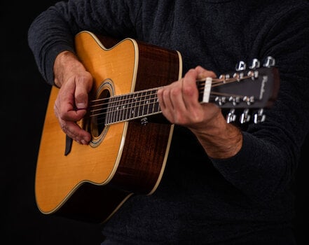 Dreadnought Guitar Pasadena PD-350 Natural Gloss Dreadnought Guitar - 10