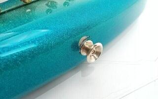 E-Bass Fender Player Plus Blu DeTiger Jazz Bass RW Sky Burst Sparkle E-Bass (Neuwertig) - 2