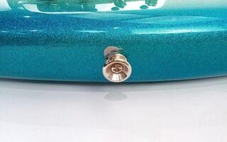 E-Bass Fender Player Plus Blu DeTiger Jazz Bass RW Sky Burst Sparkle E-Bass (Neuwertig) - 3