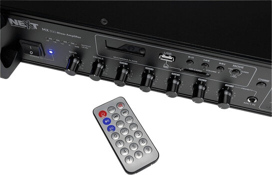 Strefowy wzmacniacz miksujący NEXT Audiocom MX350 Strefowy wzmacniacz miksujący - 3