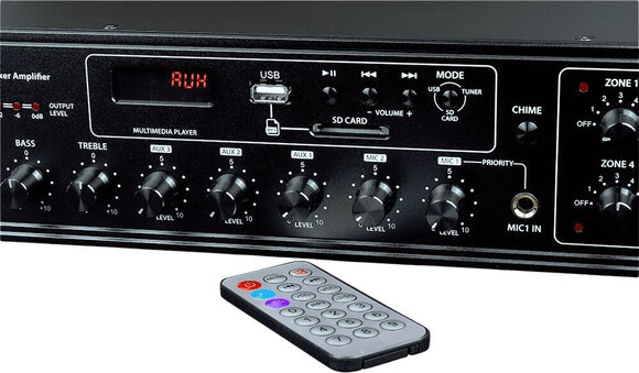 Strefowy wzmacniacz miksujący NEXT Audiocom MX350 Strefowy wzmacniacz miksujący - 4