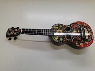 Soprano Ukulele Mahalo MA1SK BK Skull Black Soprano Ukulele (Pre-owned) - 1