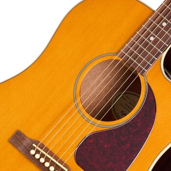 electro-acoustic guitar Epiphone J-45 Studio EC Natural electro-acoustic guitar - 7