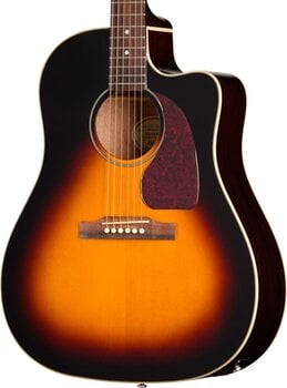 guitarra eletroacústica Epiphone J-45 Studio EC Vintage Sunburst guitarra eletroacústica - 3