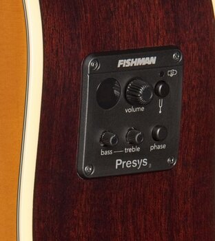 electro-acoustic guitar Epiphone J-45 Studio EC Natural electro-acoustic guitar - 9