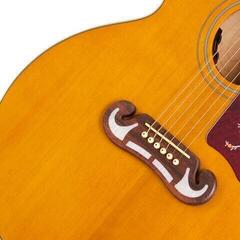 Електро-акустична китара Джъмбо Epiphone J-200 Studio Natural Електро-акустична китара Джъмбо - 7