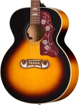 Elektroakustična jumbo Epiphone J-200 Studio Vintage Sunburst Elektroakustična jumbo - 3