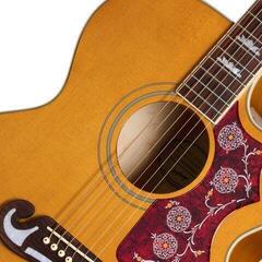 Електро-акустична китара Джъмбо Epiphone J-200 Studio EC Natural Електро-акустична китара Джъмбо - 6