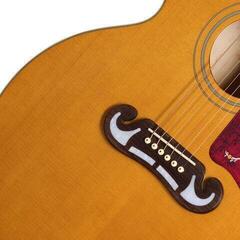 Електро-акустична китара Джъмбо Epiphone J-200 Studio EC Natural Електро-акустична китара Джъмбо - 7