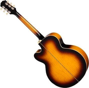 Електро-акустична китара Джъмбо Epiphone J-200 Studio EC Vintage Sunburst Електро-акустична китара Джъмбо - 2
