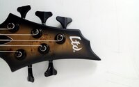 ESP LTD B-5E Charcoal Burst Satin 5-snarige basgitaar