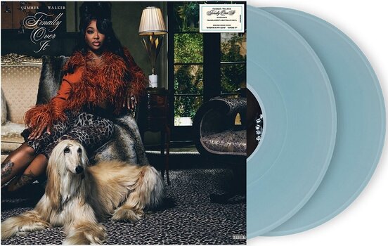 Disco in vinile Summer Walker - Finally Over It (For Better Edition) (Translucent Light Blue Coloured) (2 LP) - 2