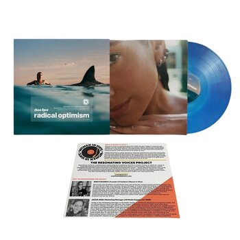 Disco de vinilo Dua Lipa - Radical Optimism (Women In Vinyl Exclusive) (Limited/Special Edition) (Galaxy Blue Coloured) (LP) - 2