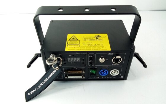 Efekt świetlny Laser Laserworld CS-1000RGB MK3 Efekt świetlny Laser (Jak nowe) - 4