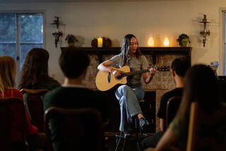 Electro-acoustic guitar Yamaha TAS 3C Natural Electro-acoustic guitar - 6