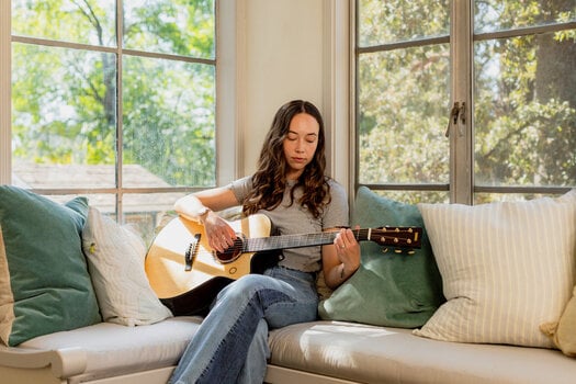 Elektro akustična gitara Yamaha TAS 3C Natural Elektro akustična gitara - 9