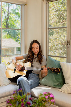 Elektro akustična gitara Yamaha TAS 3C Natural Elektro akustična gitara - 10