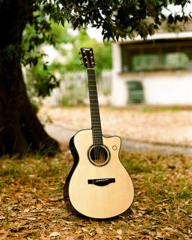 Elektro akustična gitara Yamaha TAS 3C Natural Elektro akustična gitara - 11