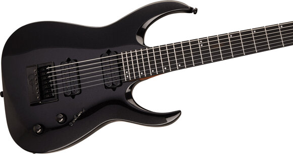 Elektromos gitár Jackson Pro Series Signature Misha Mansoor Juggernaut ET7 EB Metallic Black Elektromos gitár - 4