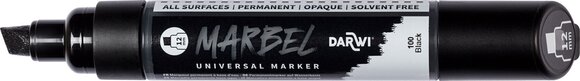Flomaster Darwi Marbel Marker olovka 12 mm Black N°100 1 kom - 2