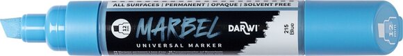 флумастери
 Darwi Marbel Химикал маркер 12 mm Blue N°215 1 бр. - 2