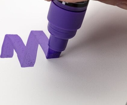 флумастери
 Darwi Marbel Химикал маркер 12 mm Purple N°900 1 бр. - 5