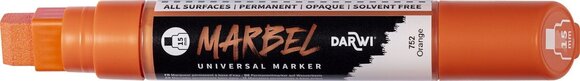 Flomaster Darwi Marbel Маркер оловка 15 mm Orange N°752 1 kom - 2