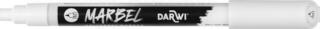 Felt-Tip Pen Darwi Marbel Marker 0,7 mm White N°010 1 pc - 1