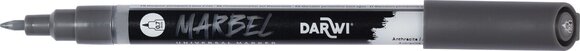 Flomaster Darwi Marbel Маркер оловка 0,7 mm Anthracite N°158 1 kom - 2