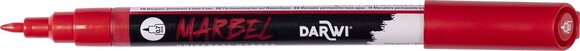 Flomaster Darwi Marbel Маркер оловка 0,7 mm Poppy Red N°480 1 kom - 2