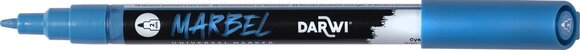Flomaster Darwi Marbel Marker pero 2 mm Cyan N°246 1 kos - 2