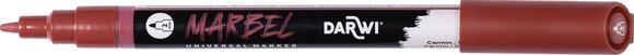флумастери
 Darwi Marbel Химикал маркер 2 mm Carmine N°420 1 бр. - 2