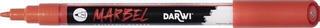 Felt-Tip Pen Darwi Marbel Marker 2 mm Vermilion N°490 1 pc - 1